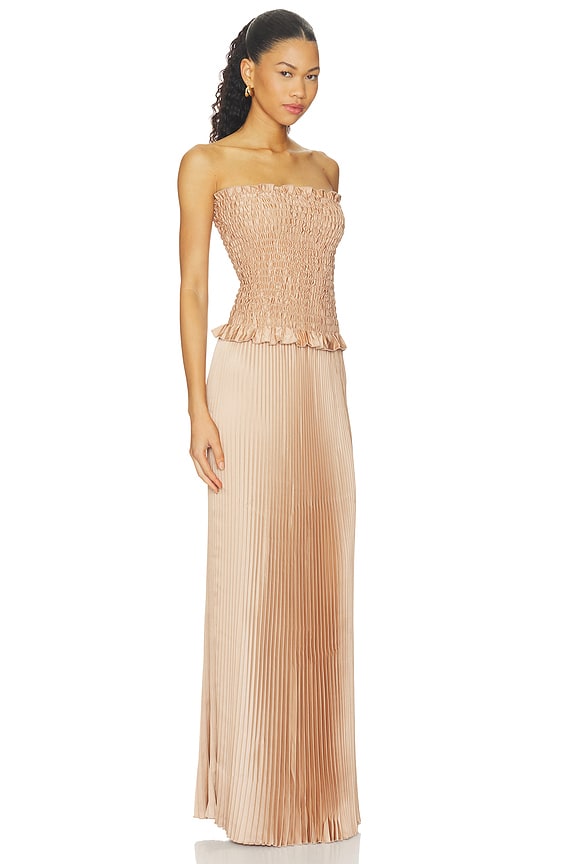 view 2 of 4 Maya Gown in Caramel