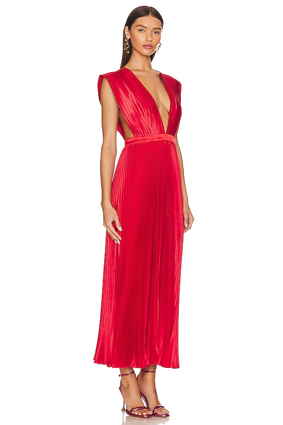 view 2 of 3 Gala Gown in Red