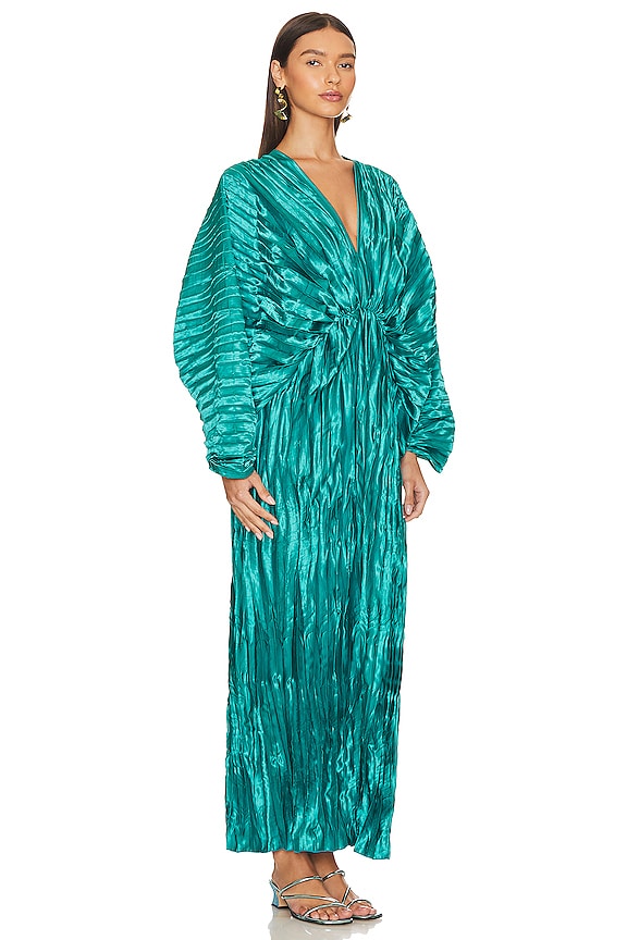 view 2 of 3 VESTIDO LARGO DE LUXE in Teal