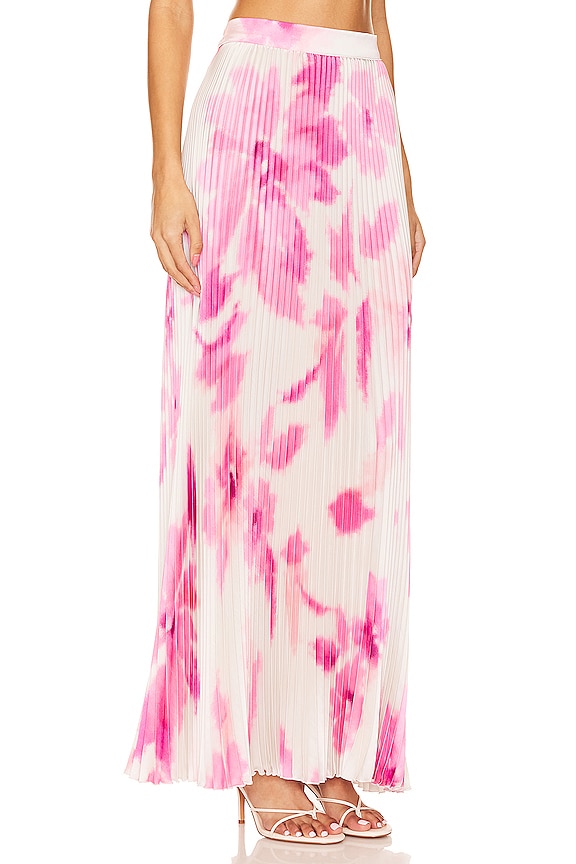 view 2 of 5 Romance Skirt in Jardin Pink