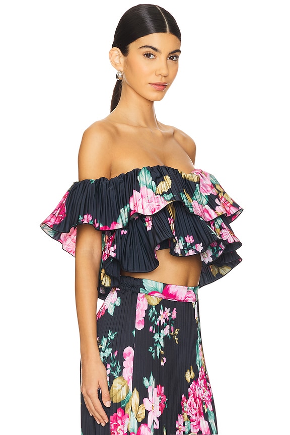 view 2 of 4 Le Frill Top in Nuite Rose