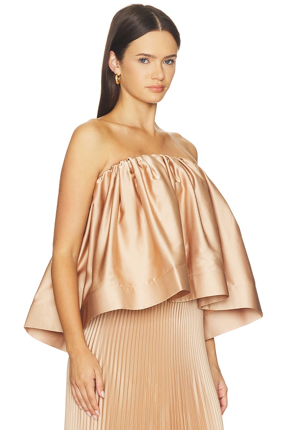 view 2 of 4 Breeana Top in Caramel