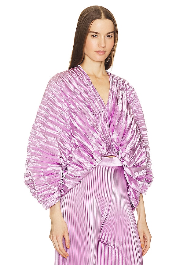 view 2 of 4 De Luxe Top in Violet