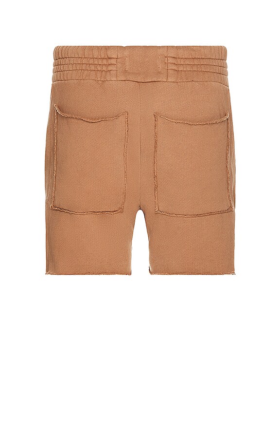 view 2 of 4 SHORT SWEAT YACHT in Washed Brown