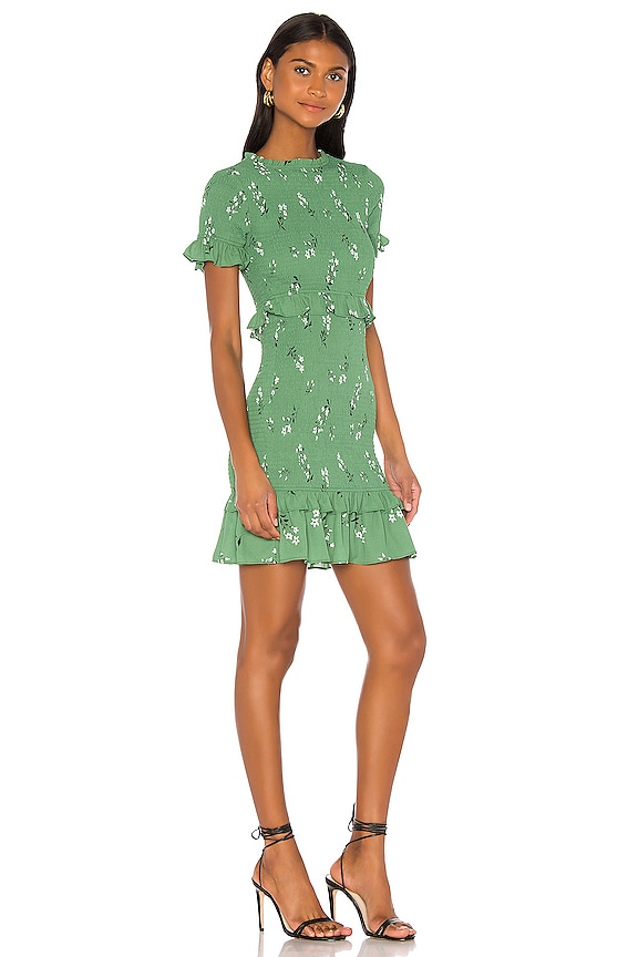 view 2 of 3 Faye Dress in Green & Black