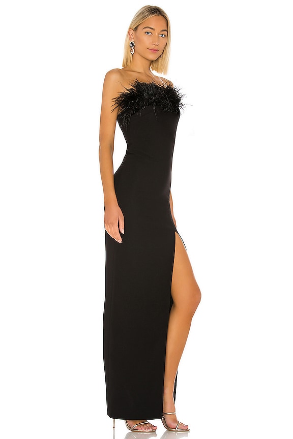 view 2 of 3 Desi Gown in Black