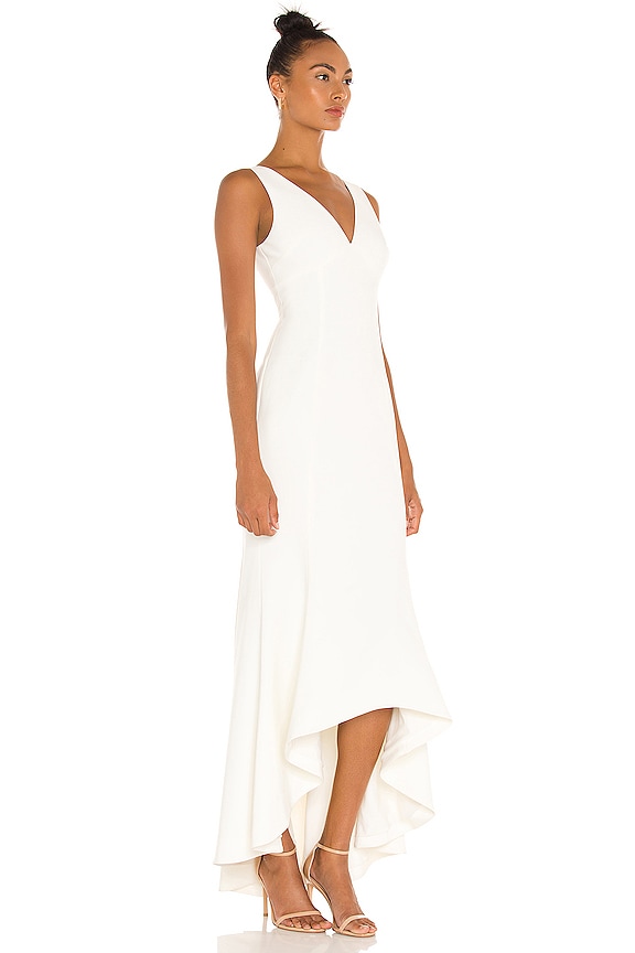 view 2 of 3 Clover Gown in White