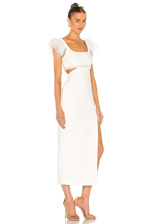 view 2 of 3 Taliah Gown in White