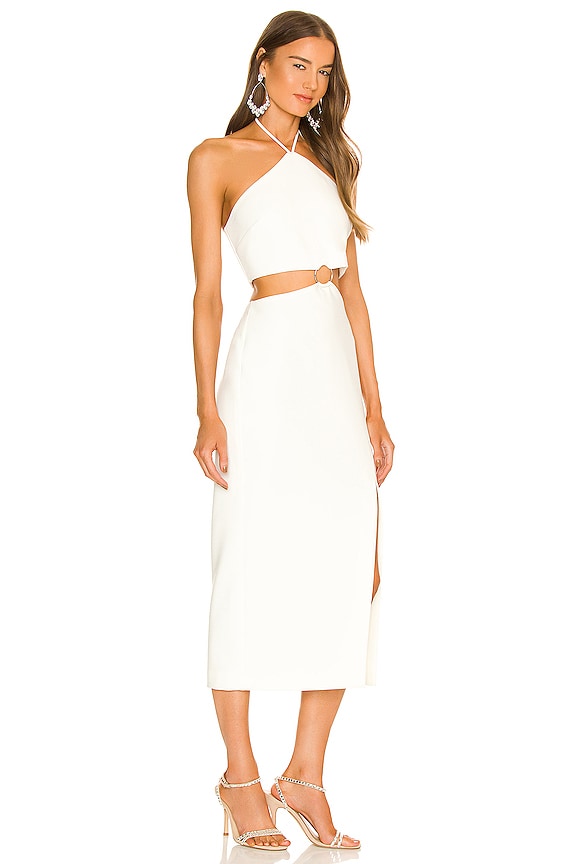 view 2 of 3 Midi Crissy Dress in White