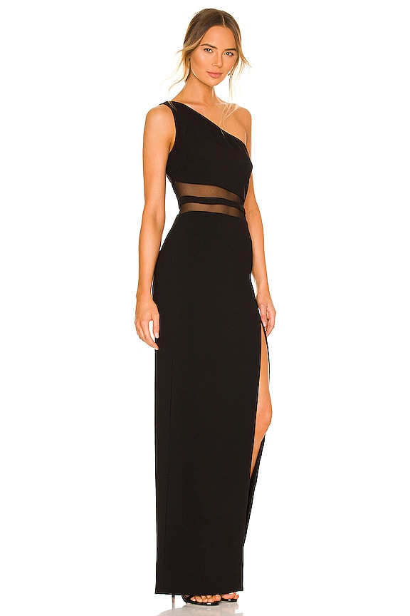 view 2 of 3 ROBE DE SOIRÉE NOLITA in Black