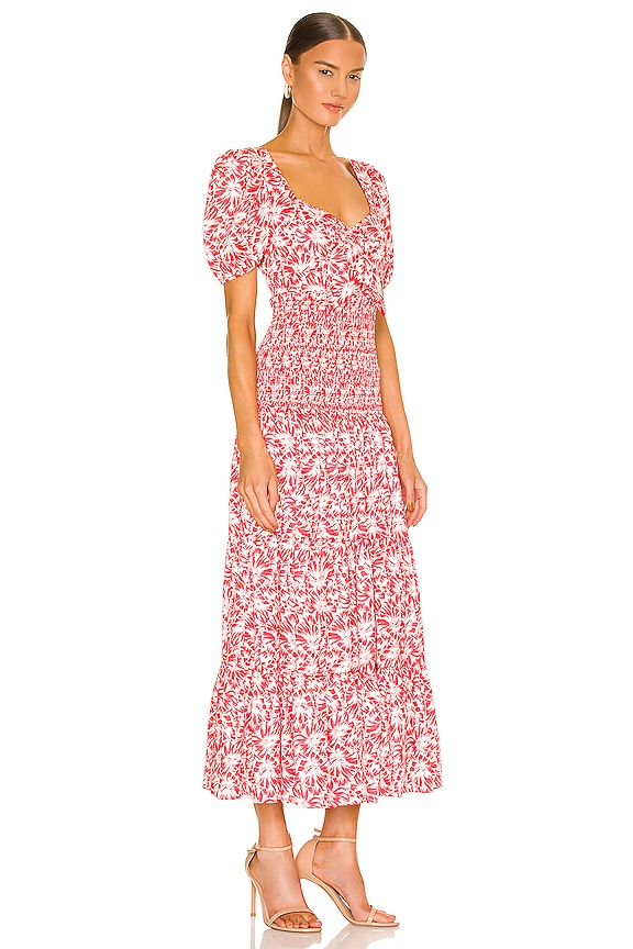 view 2 of 3 VESTIDO MIDI AVRA in Bittersweet & White