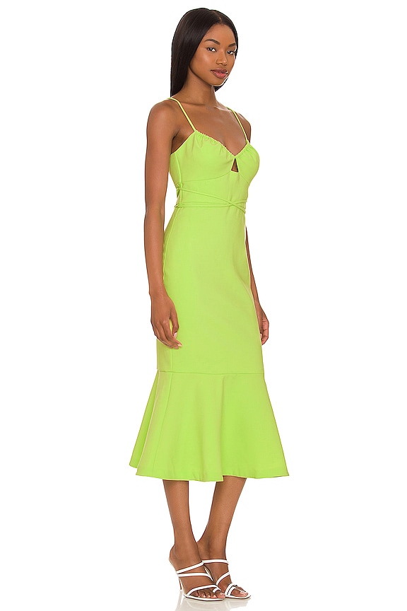 view 2 of 3 ПЛАТЬЕ KIKI in Sharp Green