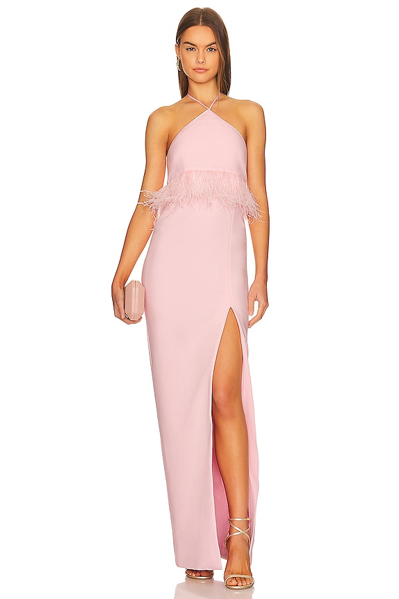 view 1 of 3 Kimbella Gown in Rose Shadow