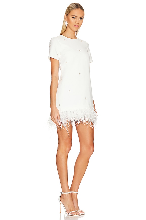 view 2 of 4 VESTIDO JEWELED MARULLO in White