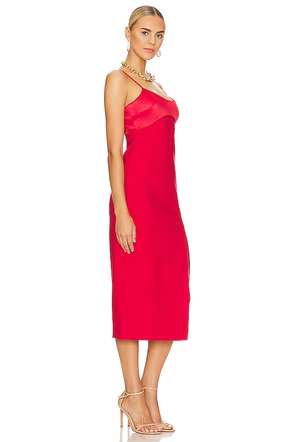 view 2 of 3 VESTIDO LORNA in Scarlet