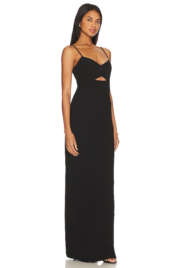 view 2 of 3 ROBE DE SOIRÉE NICOLAS in Black