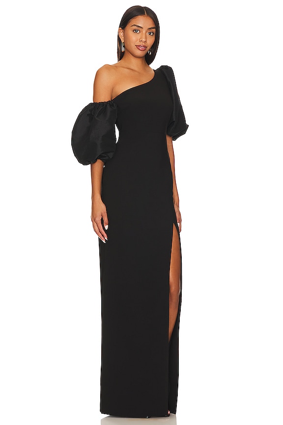 view 2 of 3 Natasha Gown in Black