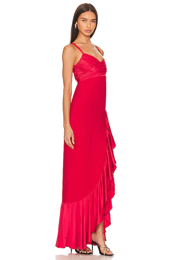 view 2 of 3 Billie Gown in Scarlet