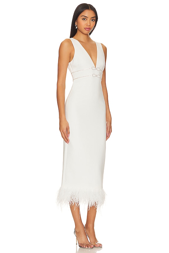 view 2 of 4 Corianne Dress in White