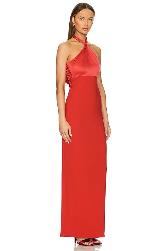 view 2 of 4 Francesca Gown in Scarlet