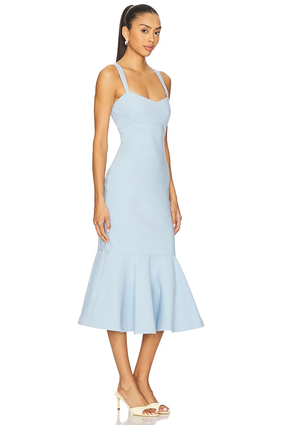 view 2 of 3 Dalia Dress in Blue Bell