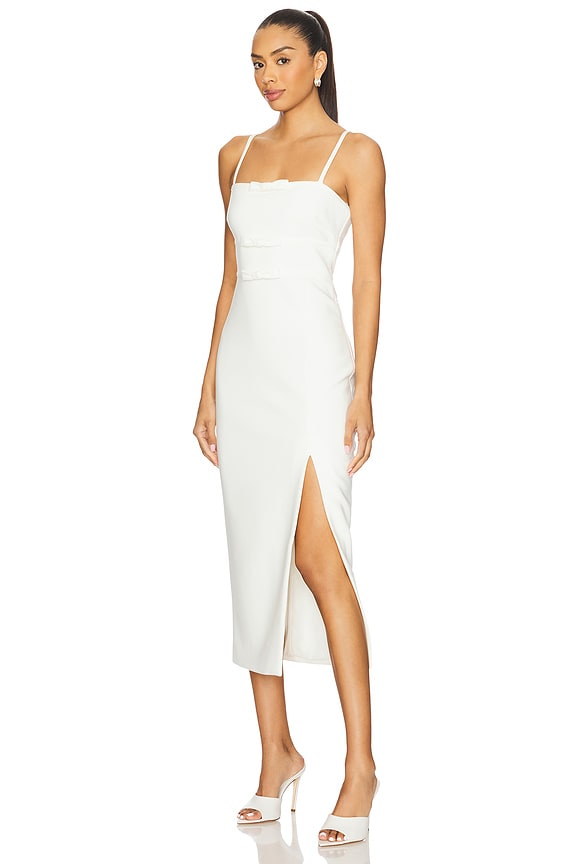 view 2 of 3 Ayla Dress in White