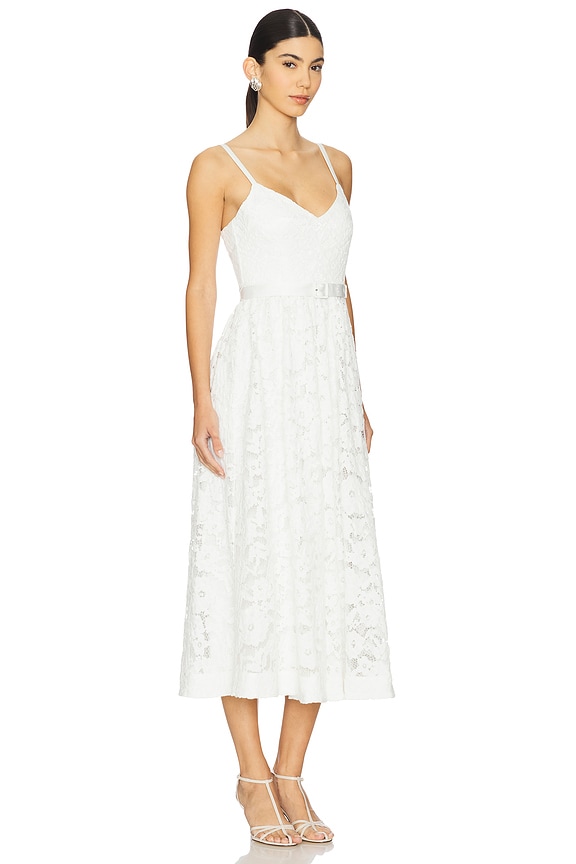 view 2 of 3 Meryl Dress in White