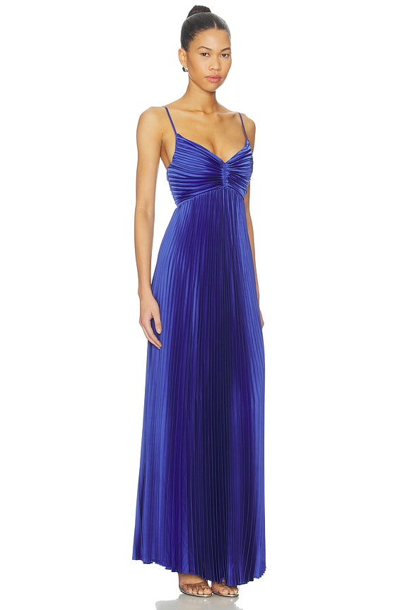 view 2 of 4 Asra Gown in Royal Blue