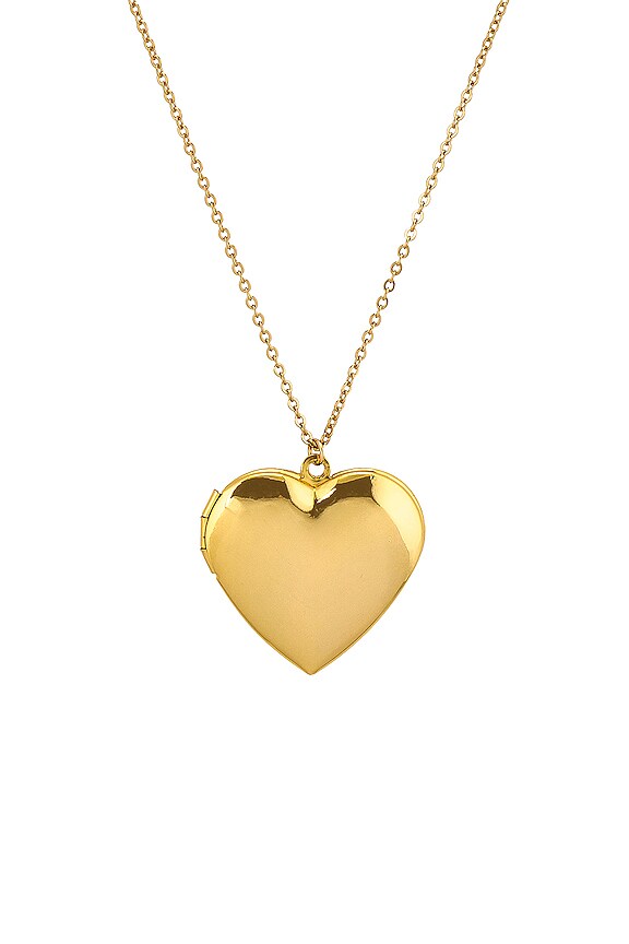 view 2 of 3 MÉDAILLON BIG LOVE in Gold