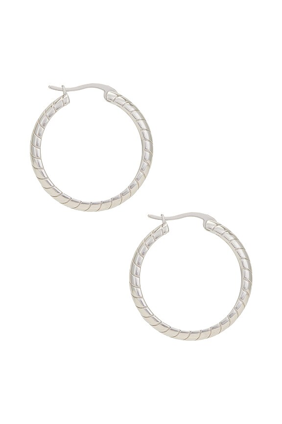 view 2 of 2 ANNEAUX FORMAT PETIT RAISSA in Silver