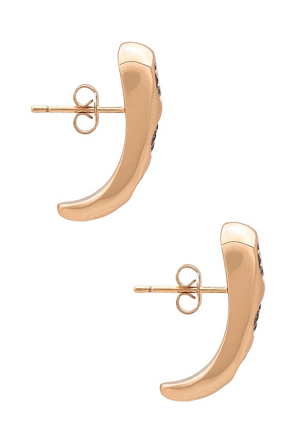 view 2 of 3 Adira Large Studs in Gold