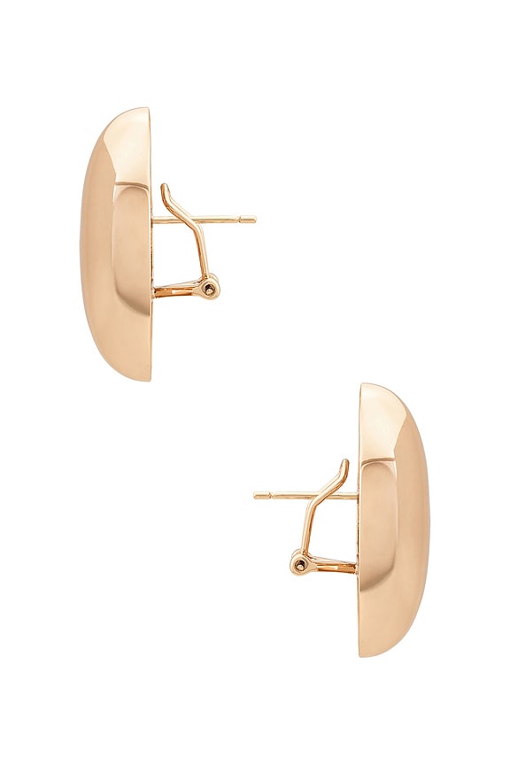 view 2 of 2 Keiren Dome Earrings in Gold