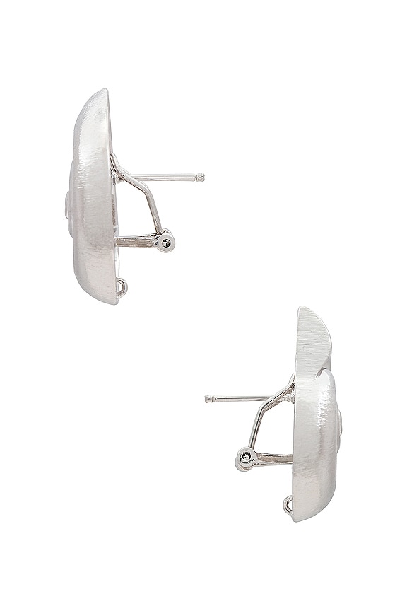 view 2 of 2 La Mer Small Earrings in Silver