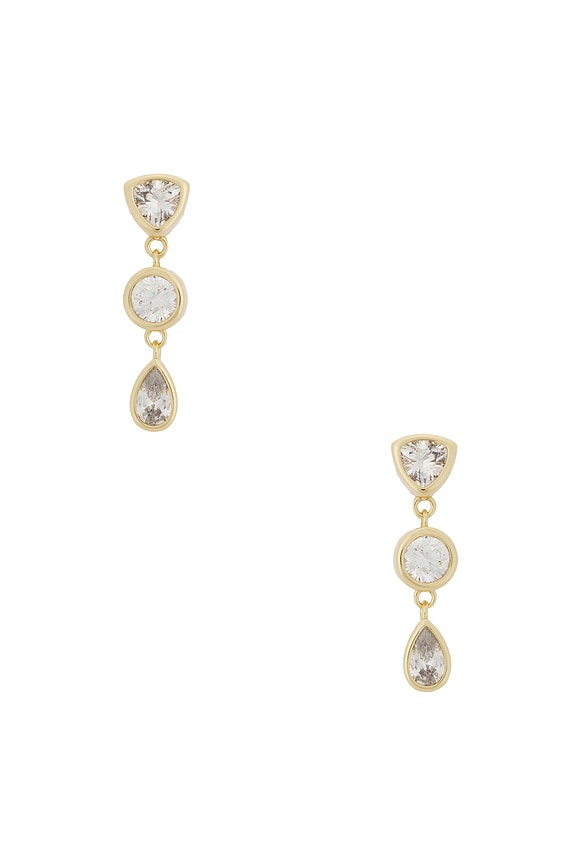 view 1 of 2 Eraz Stud Earrings in Gold