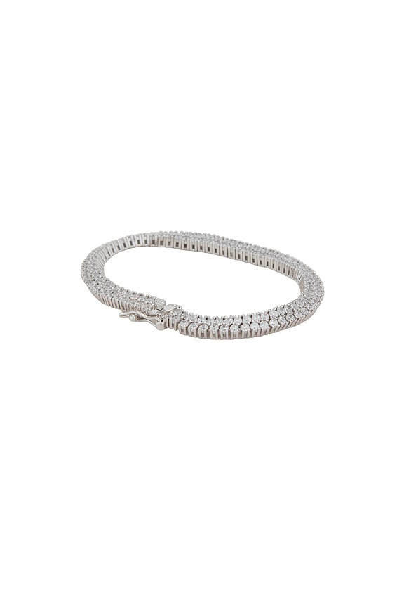 view 2 of 2 Rosaline Tennis Bracelet in Silver