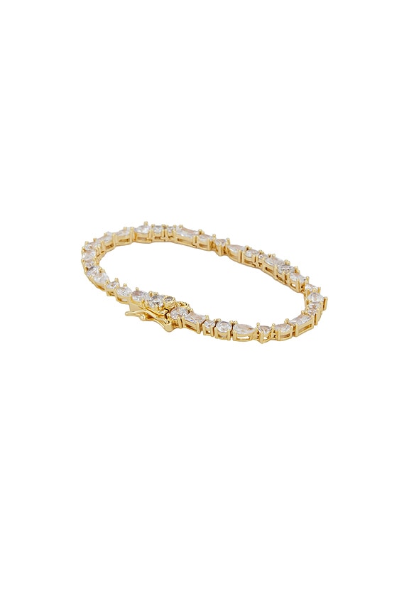 view 2 of 2 Mavis Tennis Bracelet in Gold