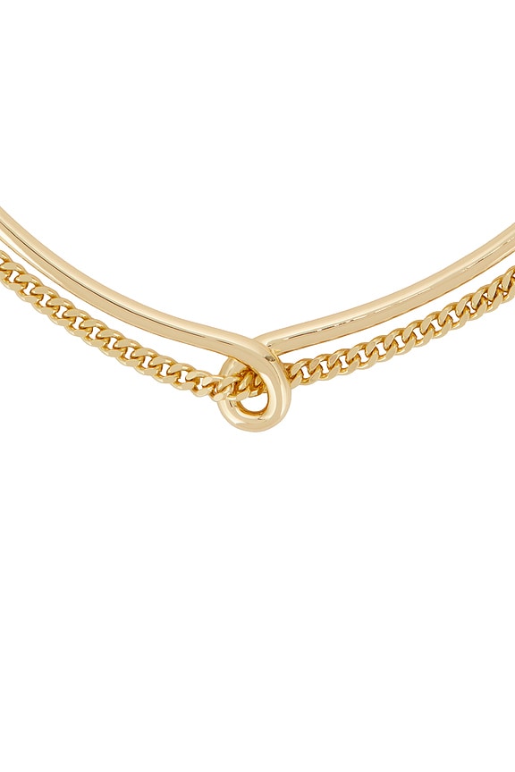 view 2 of 3 Devin Collar Necklace in Gold