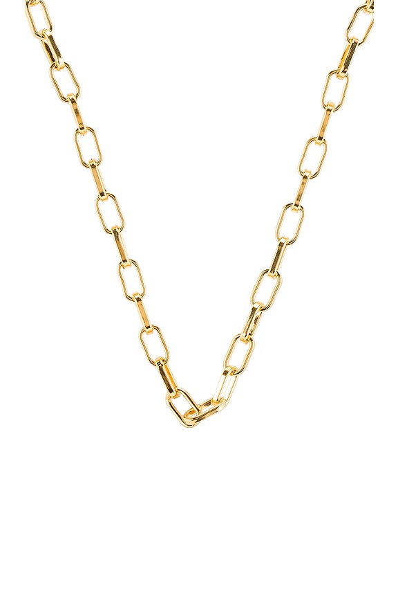 view 2 of 2 Lara Link Lariat Necklace in Gold