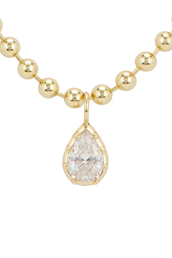 view 2 of 3 COLLAR CLEO in Gold