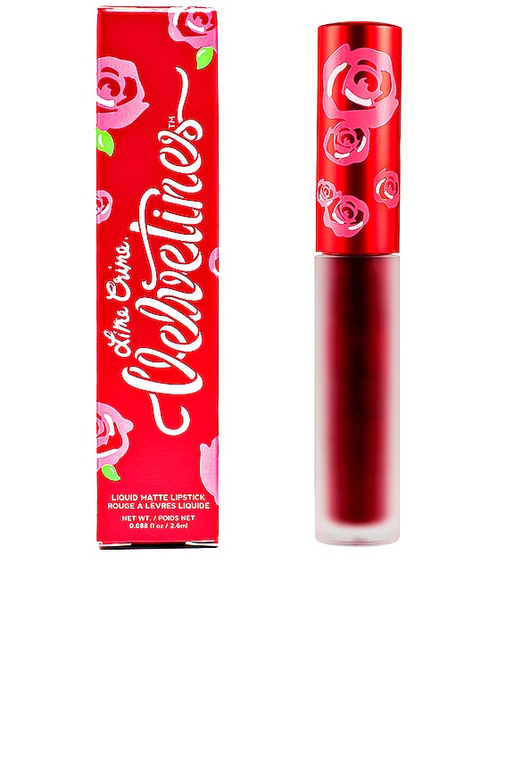 view 2 of 2 Velvetine Lipstick in Wicked