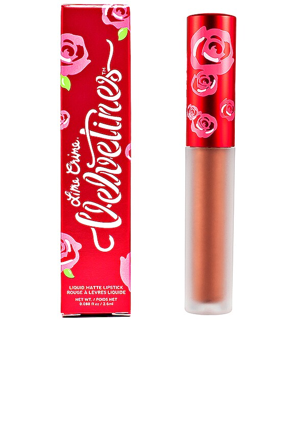 view 2 of 2 ROUGE À LÈVRES METALLIC VELVETINE in Lana