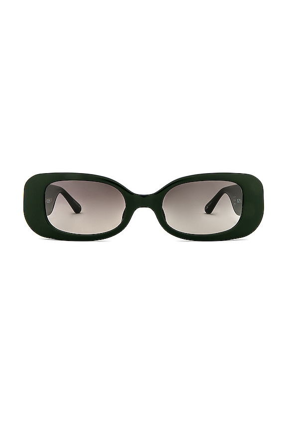 Linda Farrow Lola in Green & Grey Gradient | REVOLVE