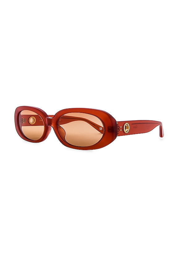 view 2 of 3 GAFAS DE SOL CARA in Teracotta & Orange Grad