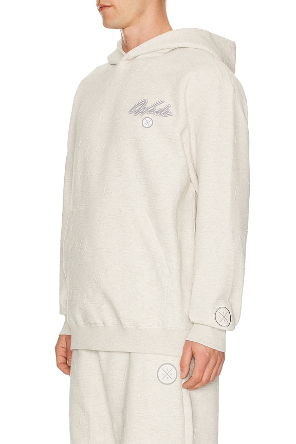 view 2 of 6 Way Of Wade Hoodie in Light Grey