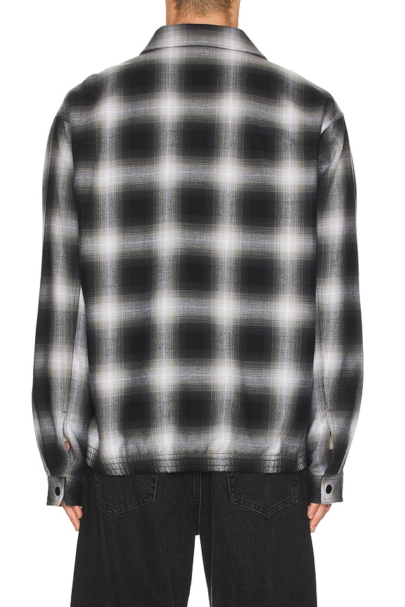 view 2 of 5 Way Of Wade Plaid Shirt in Black & White