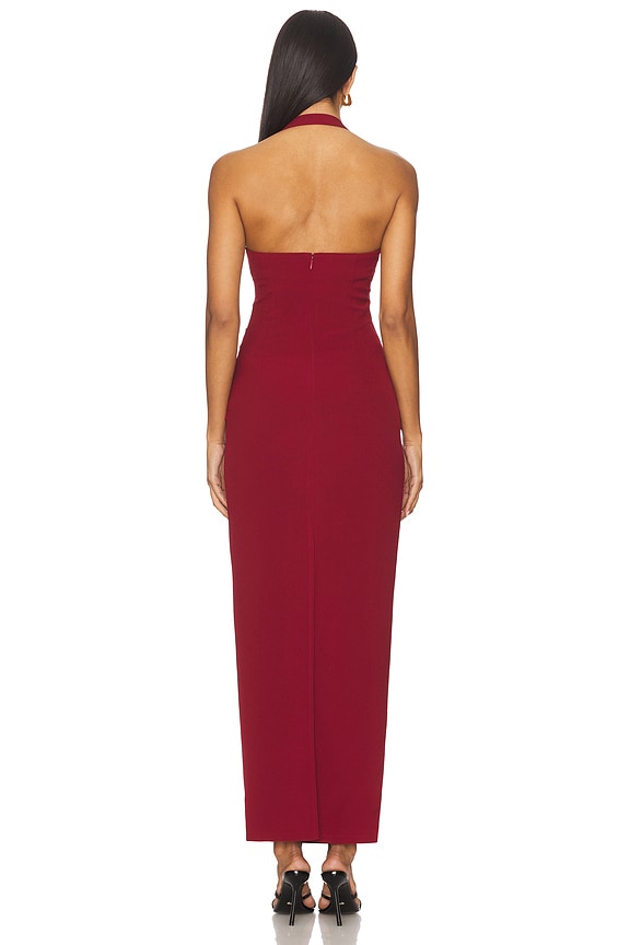 lioness burgundy dress x REVOLVE 1999 Maxi Girl maxi