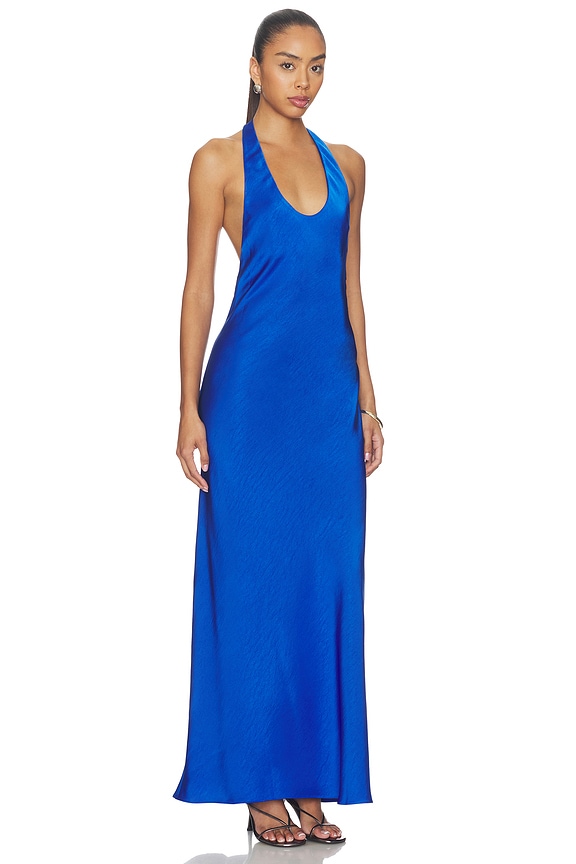 view 2 of 3 ROBE BARE MAXI in Royal Blue