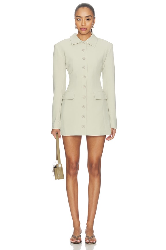 view 1 of 3 Cheri Mini Dress in Matcha
