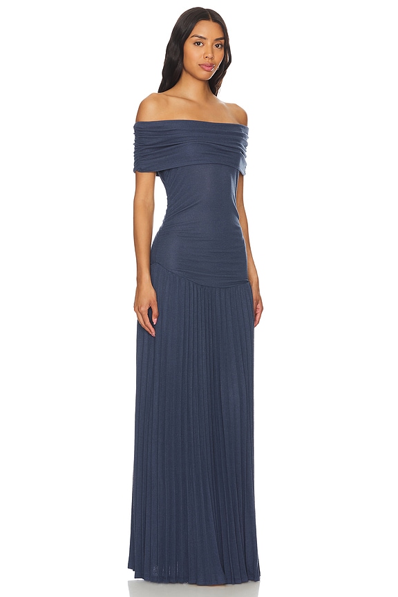 view 2 of 3 Field Of Dreams Dress in Navy