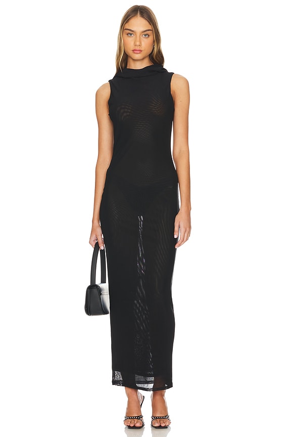 view 2 of 4 Magic in The Moonlight Maxi Dress in Onyx
